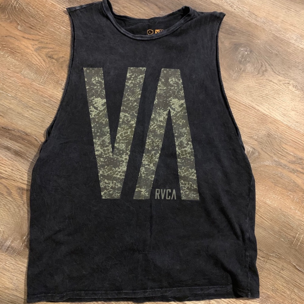 RVCA Camo Muscle Tank